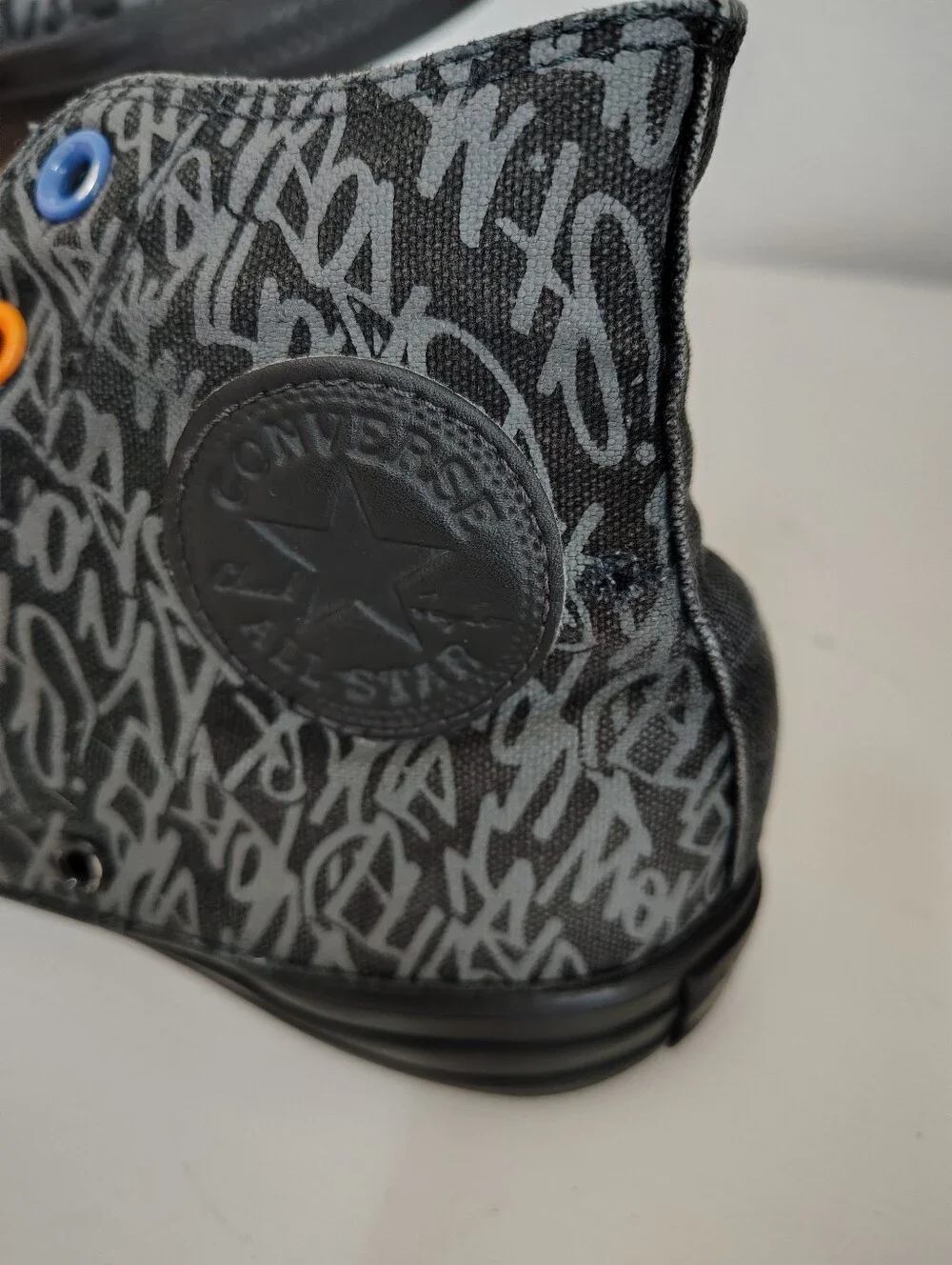 CONVERSE CHUCK TAYLOR ALL STAR "I LOVE NEW YORK" Graffiti SNEAKERS UNISEX M6/W8 - Picture 10 of 12
